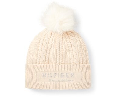 TOMMY HILFIGER EQUESTRIAN Beanie Perry Pompon