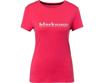 black forest T-Shirt mit Glitzerprint