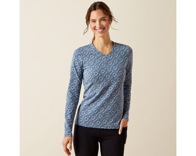 ARIAT Langarmshirt Hardware Print