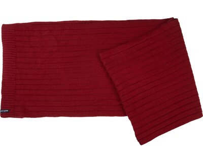 black forest Strickschal mit gewebtem Markenlabel