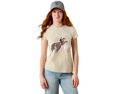 ARIAT T-Shirt Floral Leap