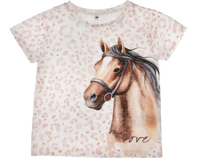 BONDI Halbarm T-Shirt Leo-Allover