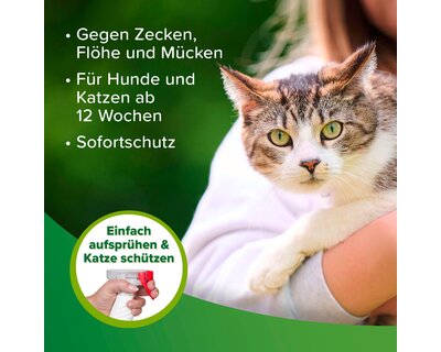beaphar Zecken- und Flohschutz Spray