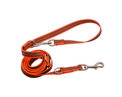 SPRENEGR Gummierte Hundeleine, 3- fach verstellbar, SPRENGER