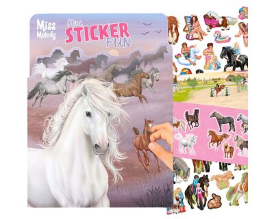 Miss Melody Mini Sticker-Fun-Buch