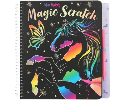 Miss Melody Magic Scratch Book