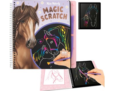 Miss Melody Magic Scratch Book