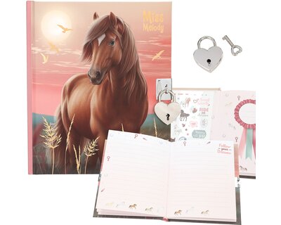 Miss Melody Tagebuch mit Stickern