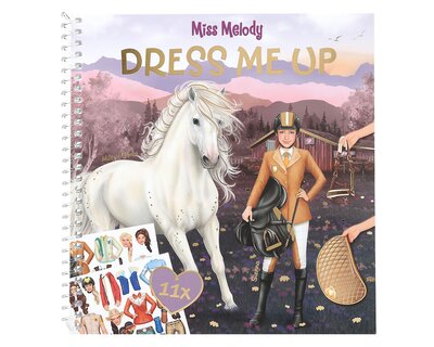 Miss Melody Malbuch DRESS ME Up