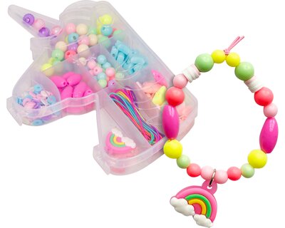 DIE SPIEGELBURG Perlenset Einhorn Paradies