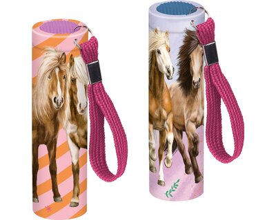 DIE SPIEGELBURG Kleine Taschenlampe Pferde FREUNDE