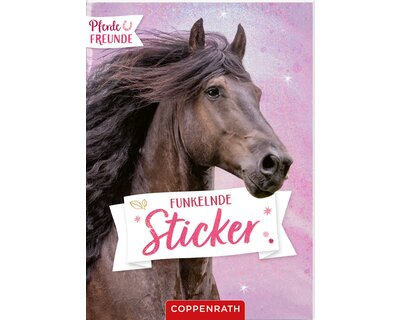 DIE SPIEGELBURG Funkelnde Sticker Pferde FREUNDE