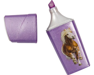 DIE SPIEGELBURG Mini Glitzer-Marker Pferdefreunde
