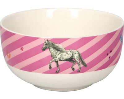 DIE SPIEGELBURG Müslischale Pferdefreunde