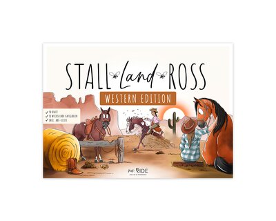 mrs. RIDE Spielblock Stall - Land - Ross, Western Edition