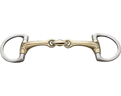 SPRENGER Dynamic RS Olivenkopf-Unterlegtrense aus Sensogan