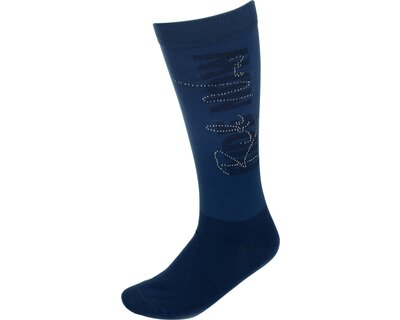 RIDE now Thinsocks mit Glitzerschriftzug