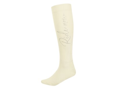 RIDE now Thinsocks mit Glitzerschriftzug