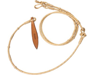 Passion 4Q Westernzügel Romal Reins Rawhide
