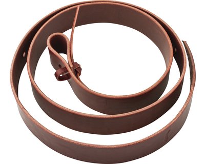 thumbnail image 2 of Weaver Leather 6' Long Latigo Tie Strap - Tapered End, No Holes, Burgundy 2 of 5