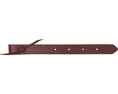 thumbnail image 2 of Weaver Leather 6' Long Latigo Tie Strap - Tapered End, No Holes, Burgundy 2 of 5