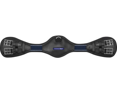 PASSIERBLU Ledersattelgurt Wave