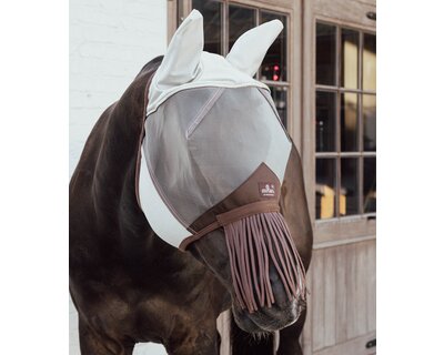KENTUCKY Fliegenmaske Classic mit Fransen