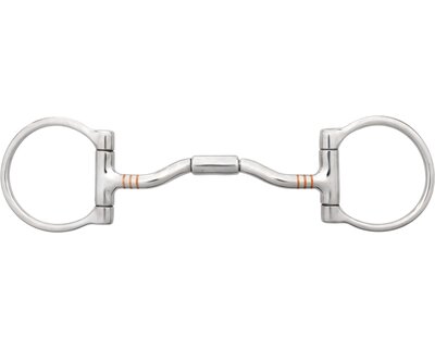 Passion 4Q Snaffle-Bit mit Barrel Curved Mundstück
