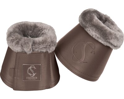 ESKADRON Classic Sports Hufglocken Softslate FauxFur