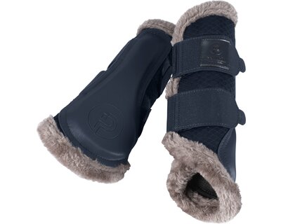 ESKADRON Platinum Gamaschen Mesh Faux Fur