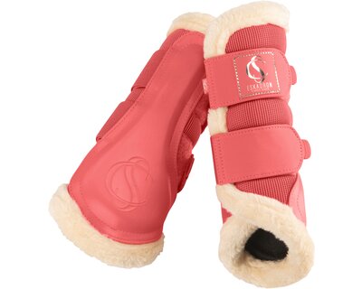 ESKADRON Classic Sports Gamaschen Mesh FauxFur, für Vorder- und Hinterbeine