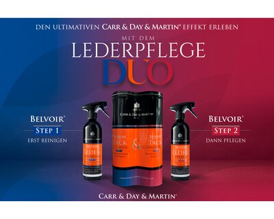 CARR & DAY & MARTIN Belvoir Lederpflege Duo Box