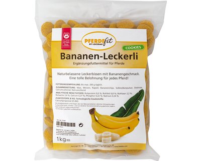 PFERDEfit by Loesdau Bananen-Leckerlis Cookies