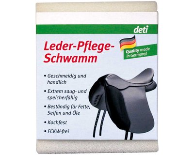 deti Leder-Pflegeschwamm