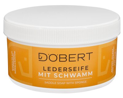 DÖBERT Lederseife mit Schwamm