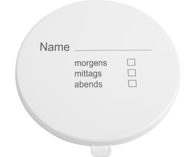 Loesdau Deckel zum Beschriften, 6 Liter