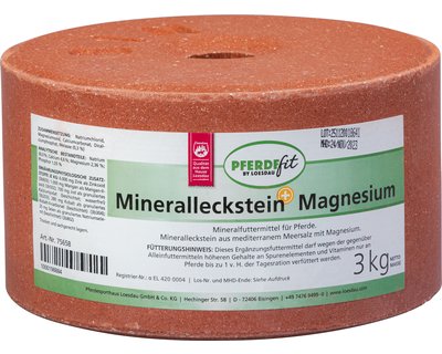 PFERDEfit by Loesdau Mineralleckstein Plus Magnesium