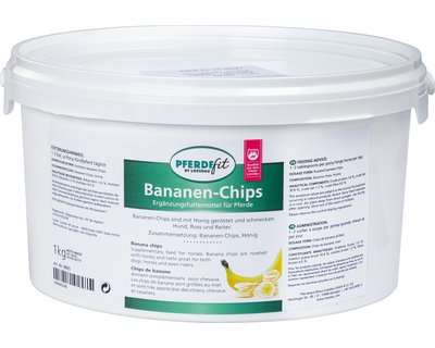 PFERDEfit by Loesdau Bananen-Chips