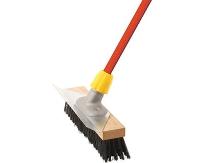 Bollen-Besenkratzer, 2-teilig mit Teleskopstiel