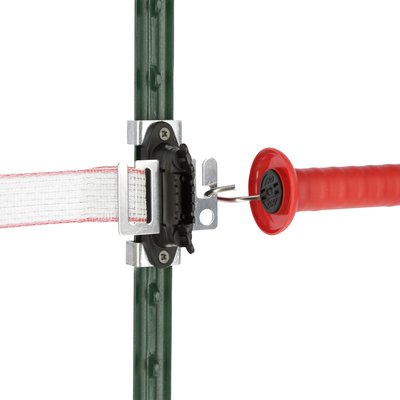 KERBL Bandtorgriffisolator-Set für T-Pfosten – Ansicht 3