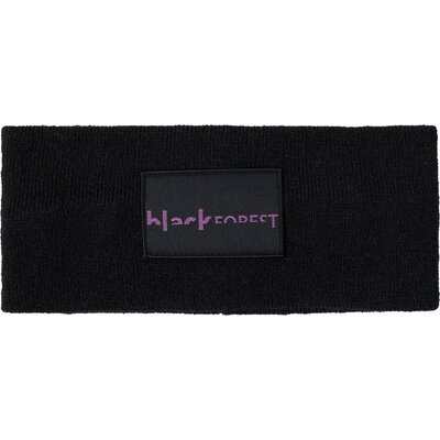 black forest Stirnband mit Logopatch black | Einheitsgröße