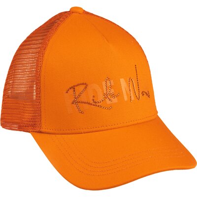 RIDE now Basecap mit Glitzersteinen orange flame | Einheitsgröße