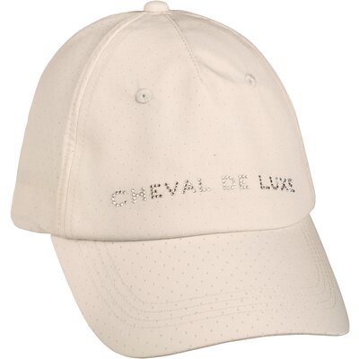 Cheval de Luxe Basecap aus Mesh mit Glitzerlogo – Ansicht 2