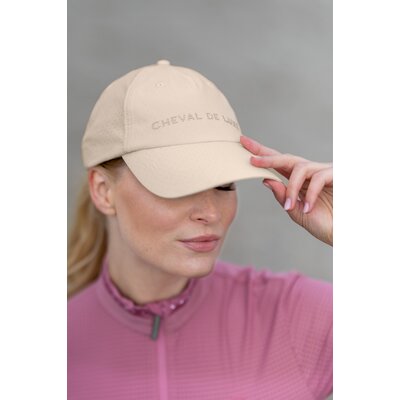 Cheval de Luxe Basecap aus Mesh mit Glitzerlogo – Ansicht 3