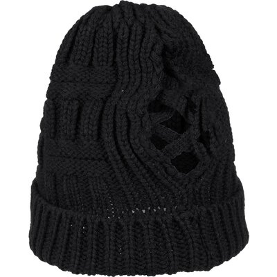 black forest Strickmütze für Haarzopf – Ansicht 2