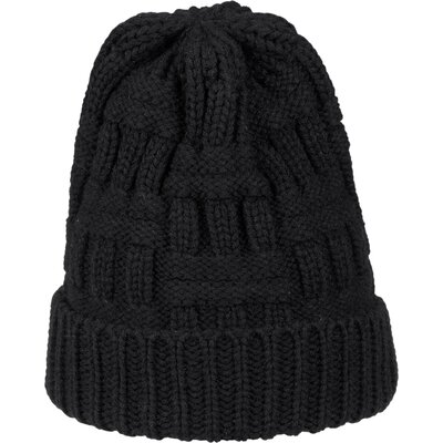 black forest Strickmütze für Haarzopf – Ansicht 1