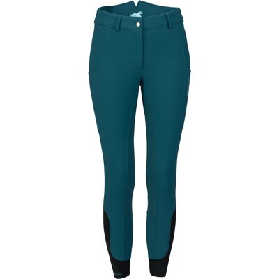 RIDE now Softshell Grip-Vollbesatz-Reithose shaded teal | 76