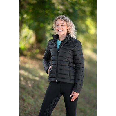 black forest Grip-Vollbesatz-Reitleggings mit Mesh