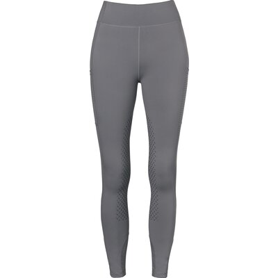 black forest Grip-Halbbesatz-Reitleggings mit Mesh 