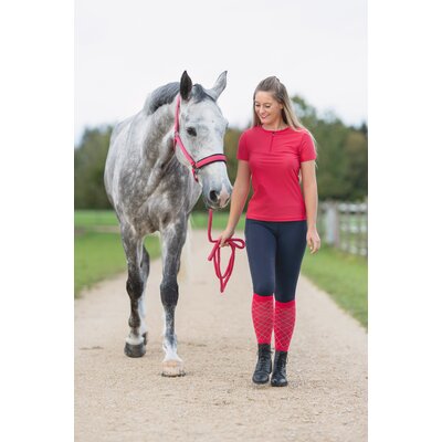 RIDE now Grip-Halbbesatz-Reitleggings mit Mesh – Ansicht 6